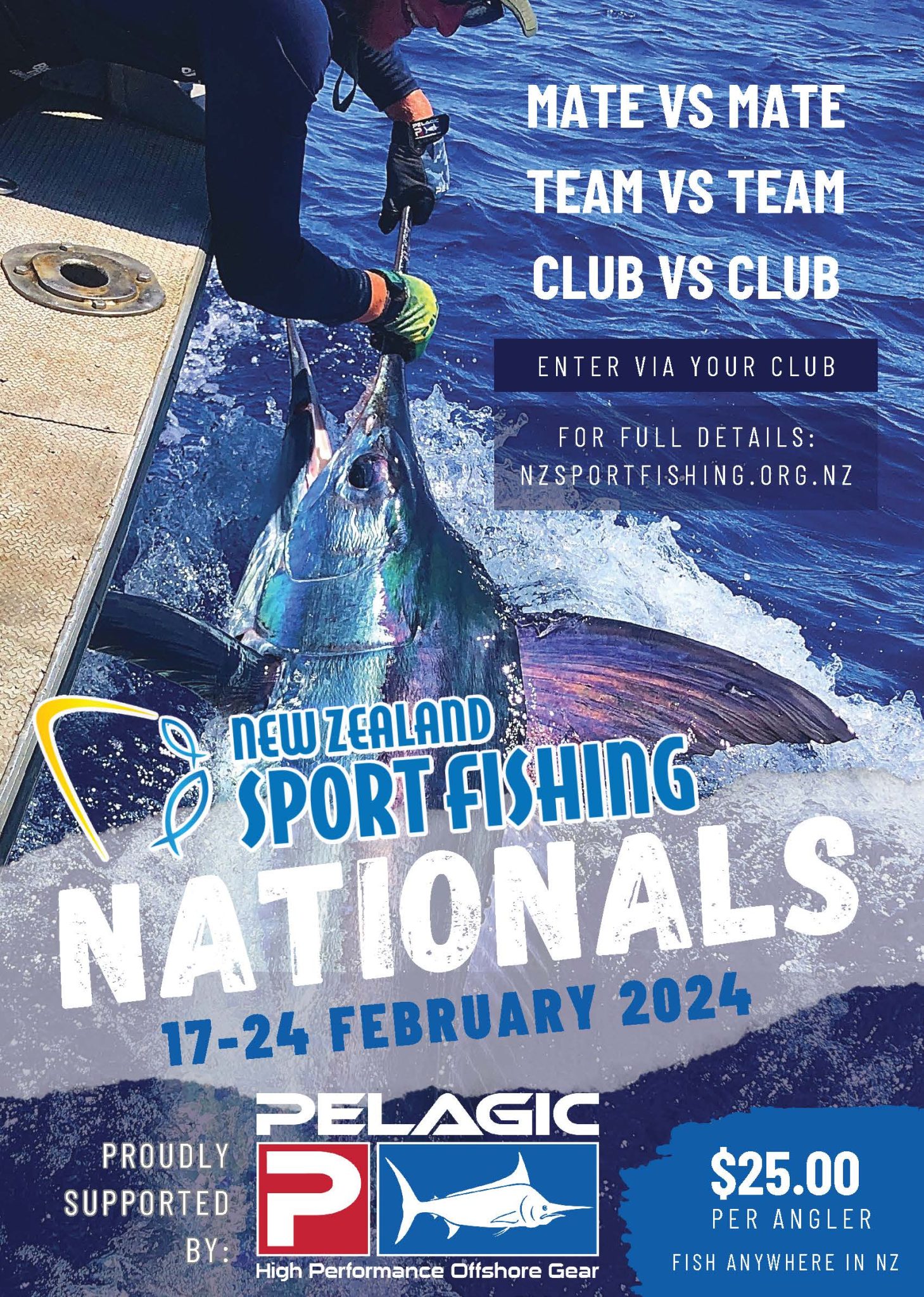 NZSFC Nationals 2024 New Zealand Sport Fishing Council